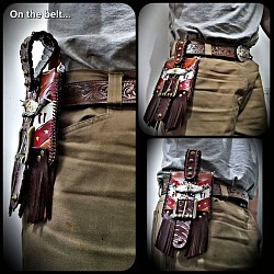 Belt for him leather gifts custom patriot