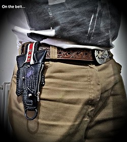 Belt, storage, holster