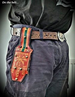 Belt for him leather gifts custom patriot