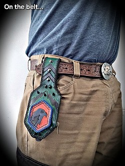 Belt, storage, holster
