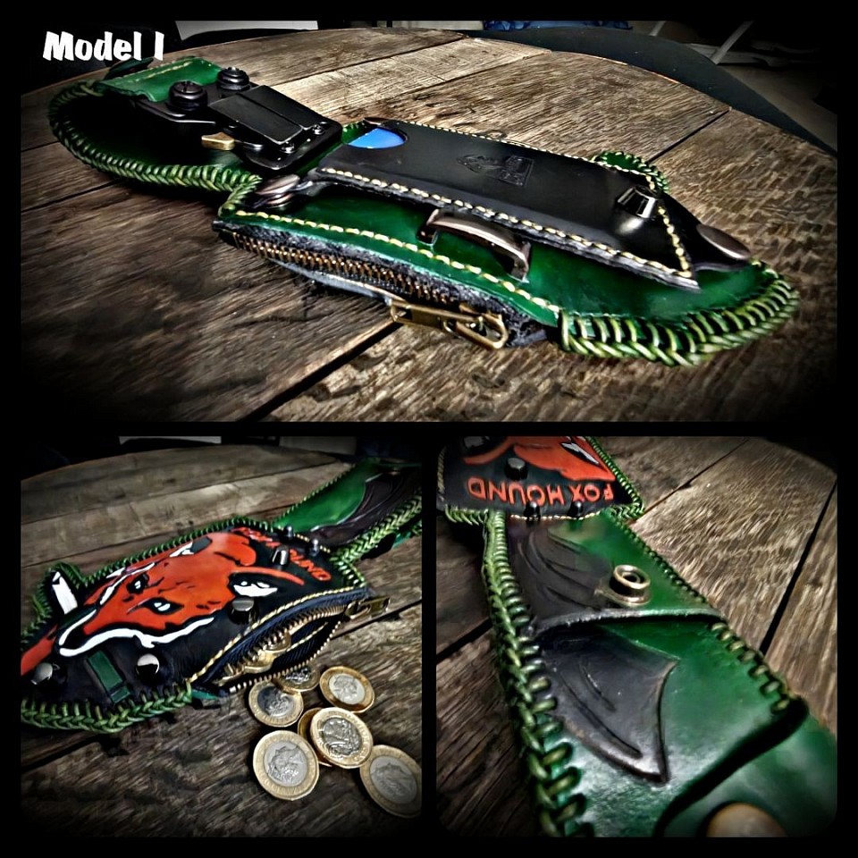 Wallet leather snake solid game playstation